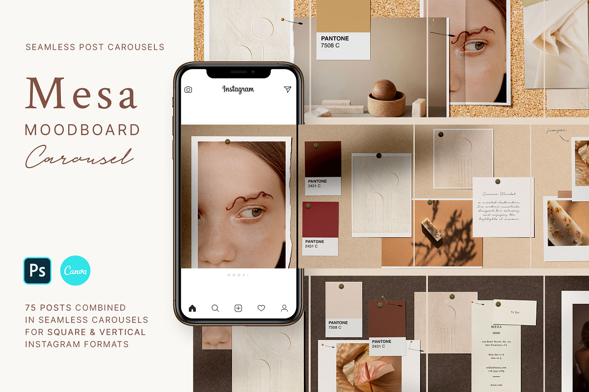 Mesa - Carousel Post Templates, a Social Media Template by Sparrow & Snow (Photo 1 of 9)