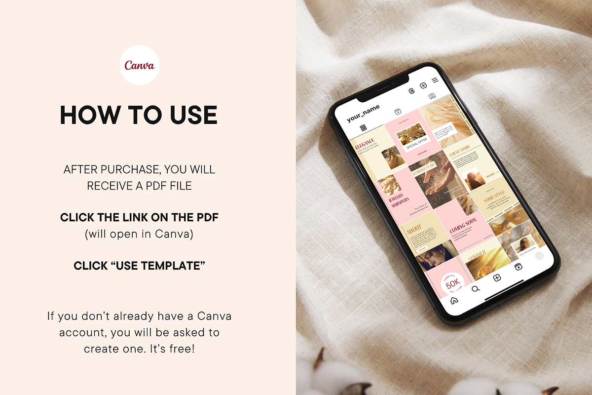 Elegant Fashion Instagram Templates, a Social Media Template by Ollyta May (Photo 11 of 11)