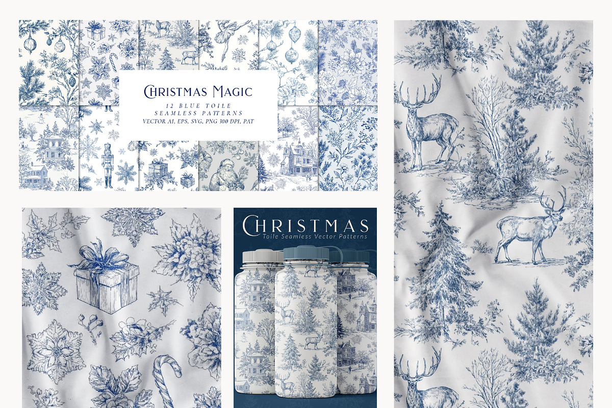 700+ Seamless Patterns Bundle, a Pattern Graphic by Olya Creative (Photo 32 of 56)