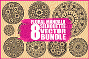 Mandala Floral Circle Pack, an Illustration by BIPLOB EXPERT (Thumbnail 1 of 9)