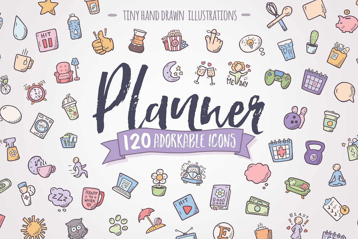 Planner - Hand Drawn Icons, an Outline Icon by Good Stuff No Nonsense (Photo 1 of 11)