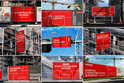 40 Construction Banner Mockup Bundle, a Mockup by Vitora Mockup (Thumbnail 1 of 12)