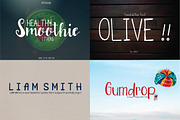 33 The Fancy Autumn Bundle Font, a Script Font by Artstudio (Thumbnail 4 of 10)