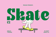 CS Skate – Modern Display Font