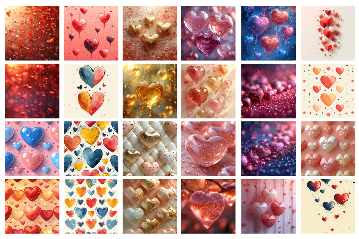400 Valentine's Day Love backgrounds, a Background Graphic by Nocturnal Wolf (Photo 26 of 31)