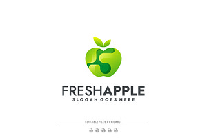Gradient Modern Apple Logo Design, a Branding & Logo Template by Artnivora.Std