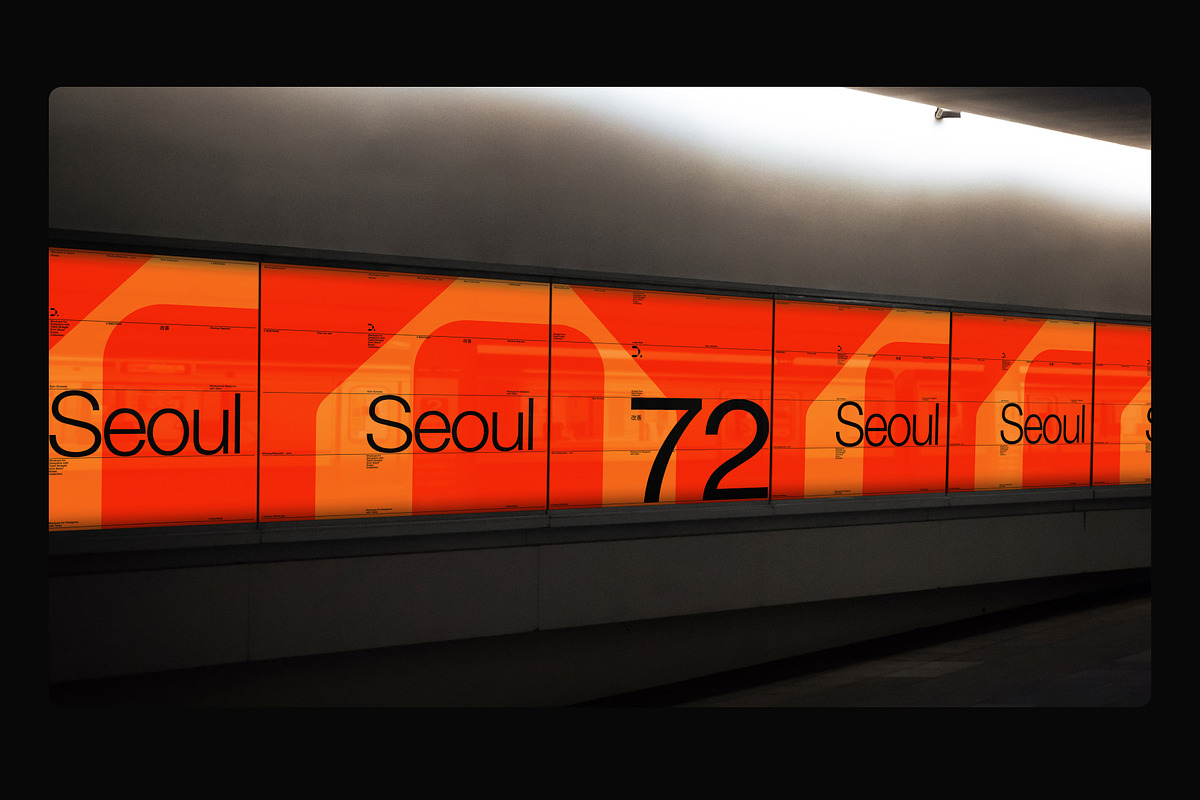 Billboard Mockup In Seoul, an Advertising Mockup by Burmess (Photo 2 of 4)
