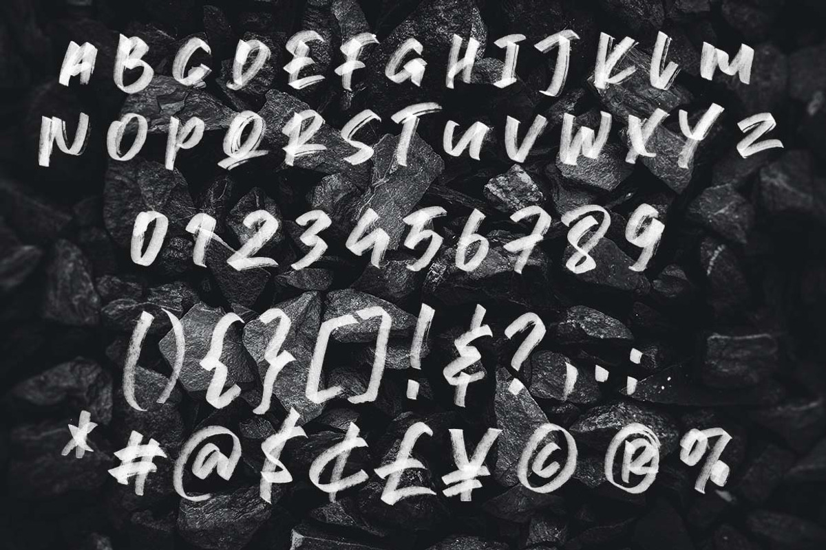 Deviant SVG Fonts and Marker Bundle, a Script Font by kavoon (Photo 10 of 12)