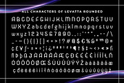 Levatta Rounded, a Sans Serif Font by Craft Supply Co. (Thumbnail 8 of 8)