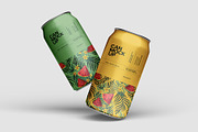 Soda Can Mockup Set, a Cups & Container Mockup by dpi (Thumbnail 11 of 20)
