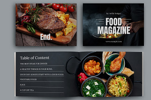 Food Magazine Layout