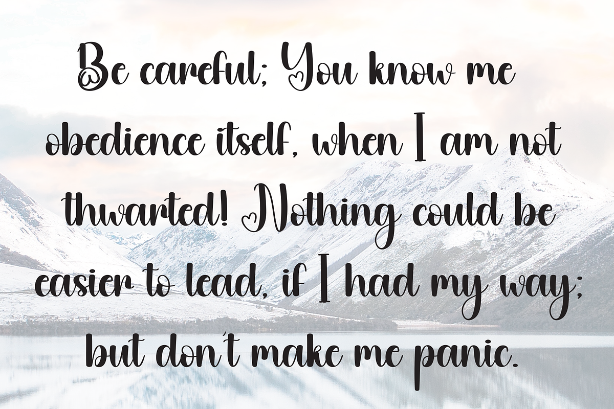 Margarita | Script Font, a Handwritten Font by Scratchones (Photo 6 of 9)