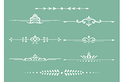 Vintage set. Floral elements for, an Object Illustration by RODINA (Thumbnail 1 of 3)