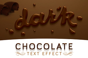 Chocolate Text Effect