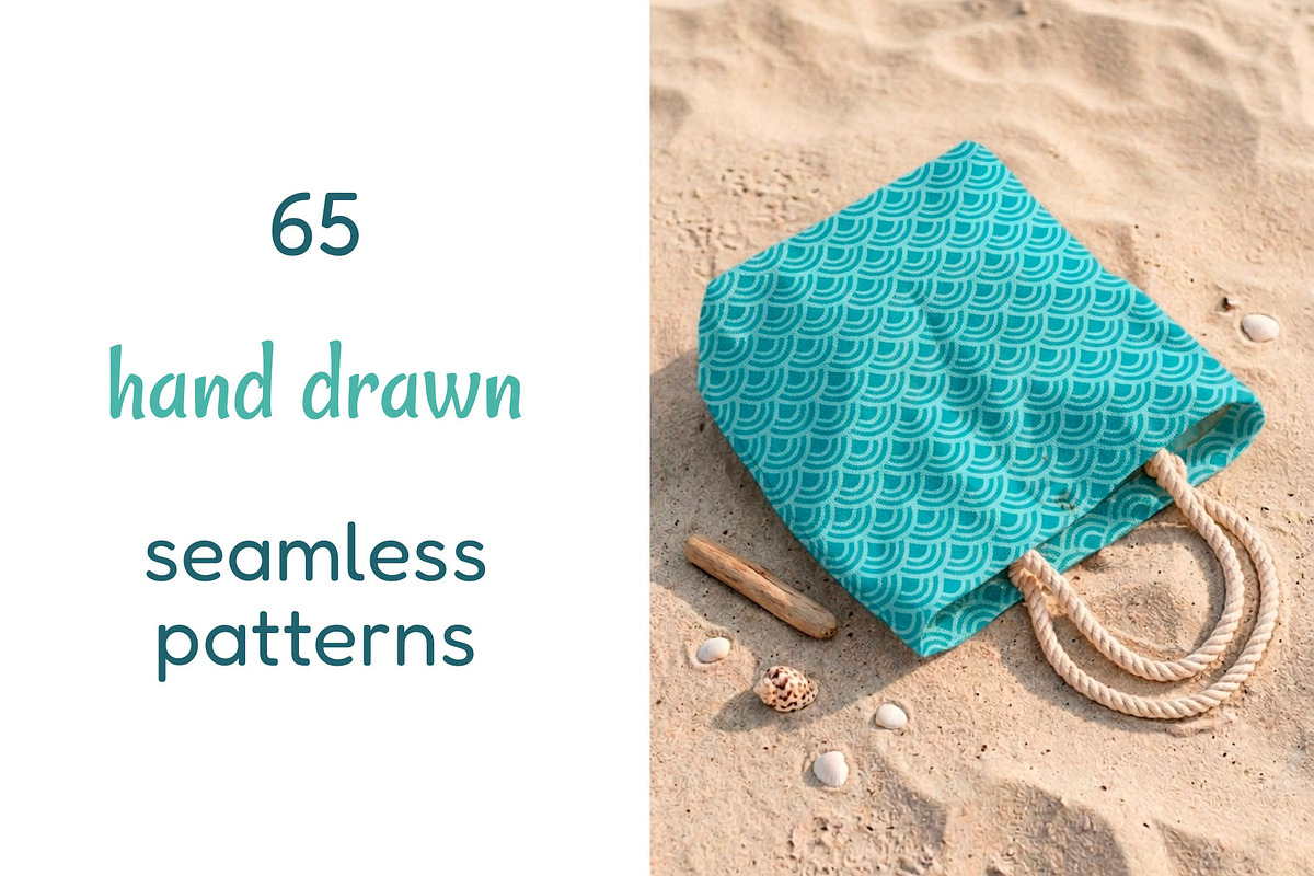 Coastal Patterns Collection, a Decorative Illustration by yarynabo (Photo 2 of 8)