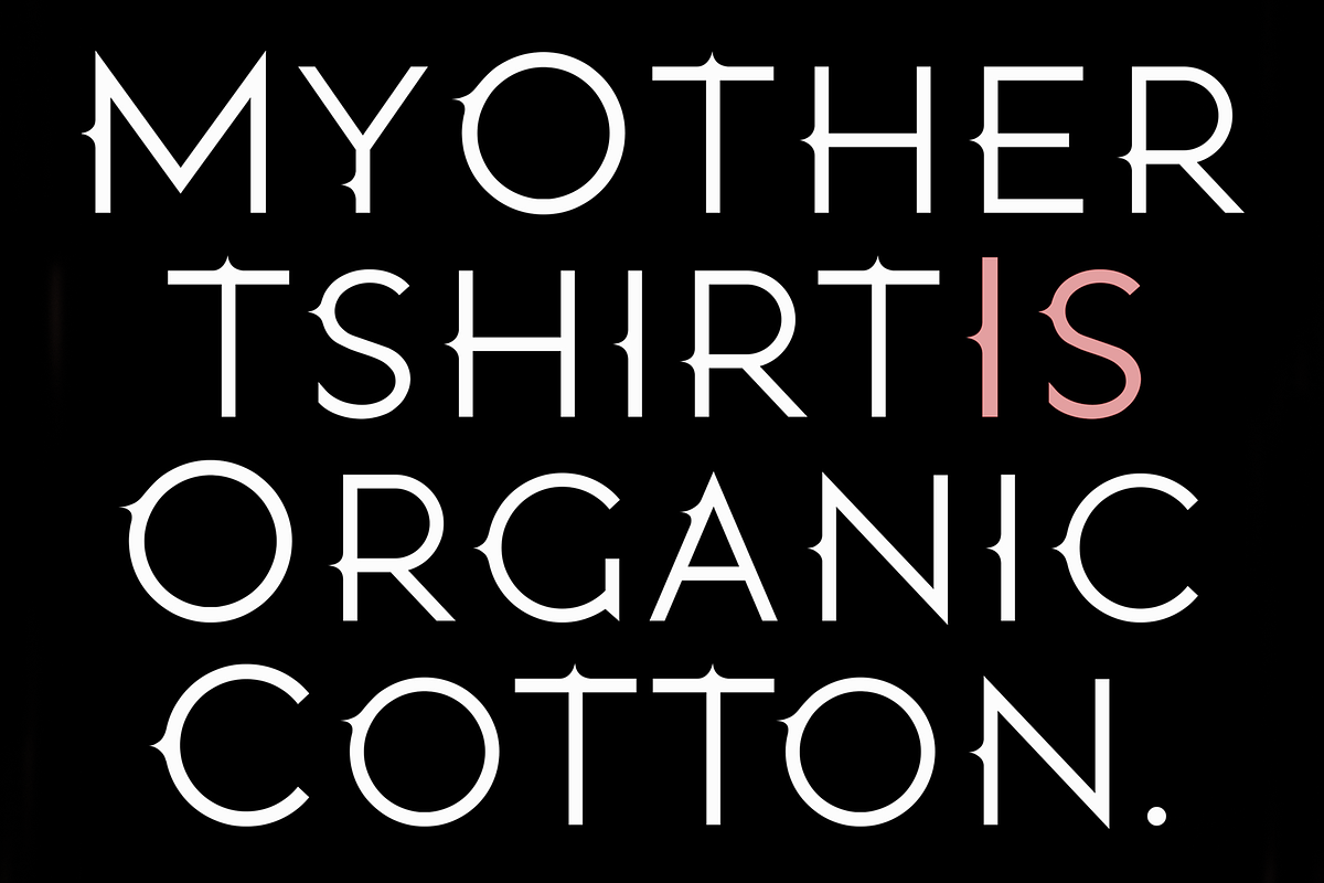 Rathbone. Unique display font, a Sans Serif Font by LostandFoundry (Photo 7 of 7)