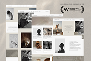 Minimalist Boho Elementor Template, a WordPress Template by highbrandclub (Thumbnail 1 of 9)