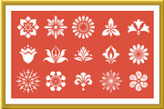 Floral set. Spring or summer design, an Object Graphic by RODINA (Thumbnail 2 of 3)
