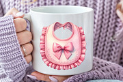 Pink Baby Girl Nursery Clipart, an Illustration by Rose Art (Thumbnail 7 of 9)