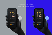 Unicolor & B/W Hands BUNDLE iPhone, an iPhone Mockup by Pierre Borodin (Thumbnail 6 of 10)