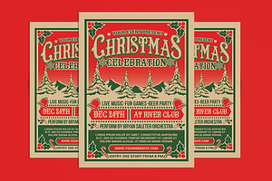 Christmas Celebrations Flyer