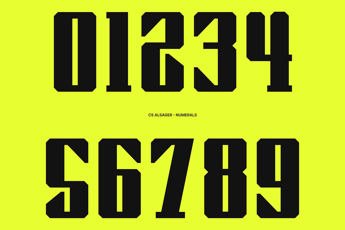 CS Alsager – Industiral Font, a Serif Font by Craft Supply Co. (Photo 6 of 8)