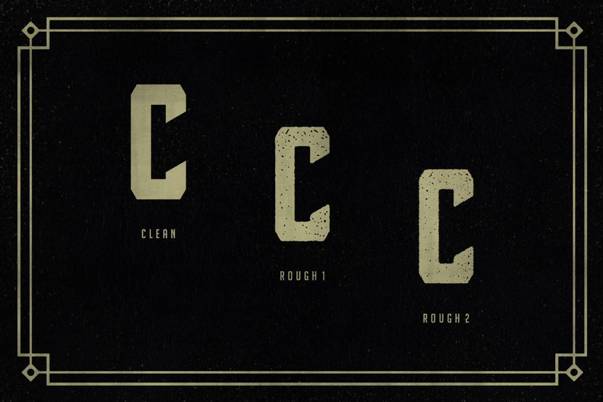 Colombos Typeface preview 2