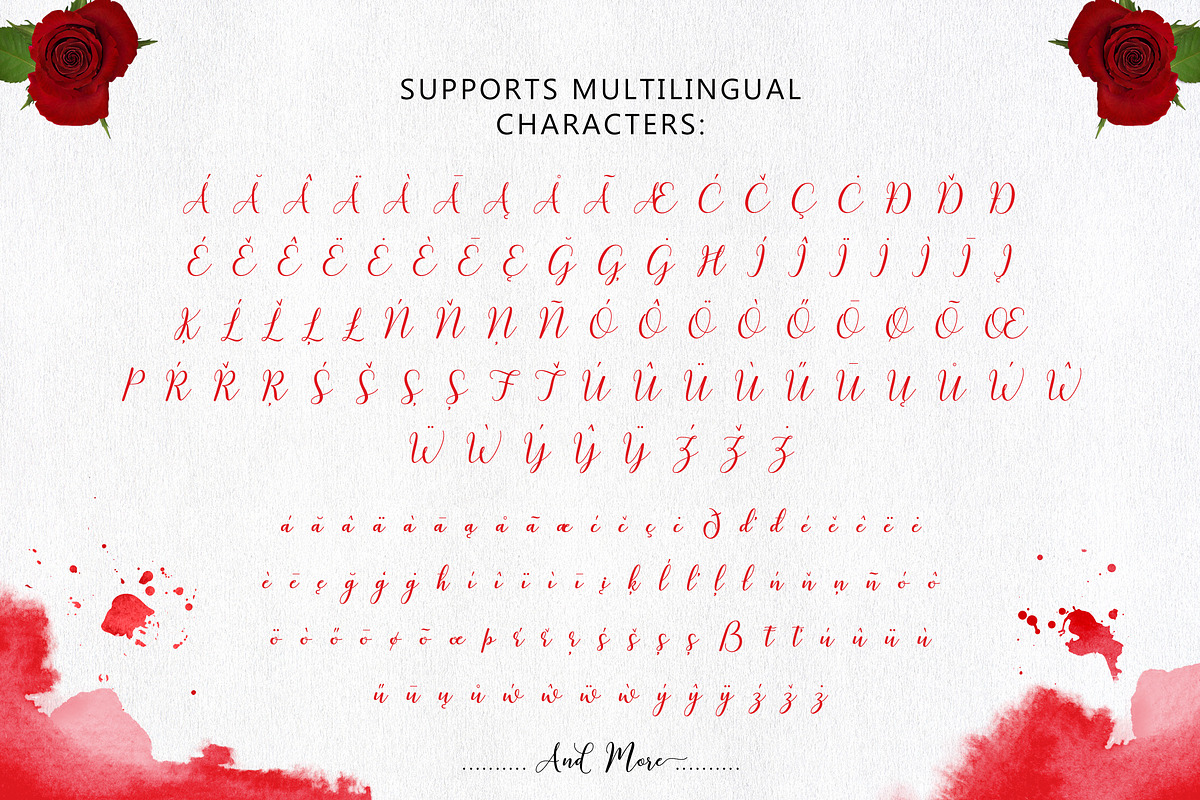 Kissita Script, a Script Font by Barland Design (Photo 10 of 10)