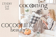Ethery Modern Serif Font, a Serif Font by LABFcreations (Thumbnail 3 of 11)