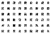 Set of letter R logo, a Branding & Logo Template by NataliiaVolyk (Thumbnail 2 of 3)