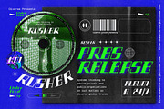 Seristic Y2K Display Typeface, a Font by graphicook (Thumbnail 11 of 16)