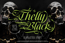 Thelly Black Typeface