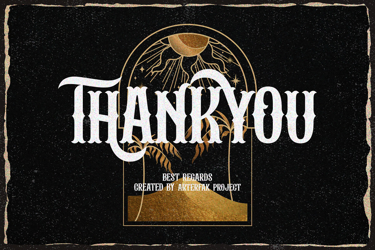 Albertson - Vintage Font, a Serif Font by Arterfak Project (Photo 13 of 13)
