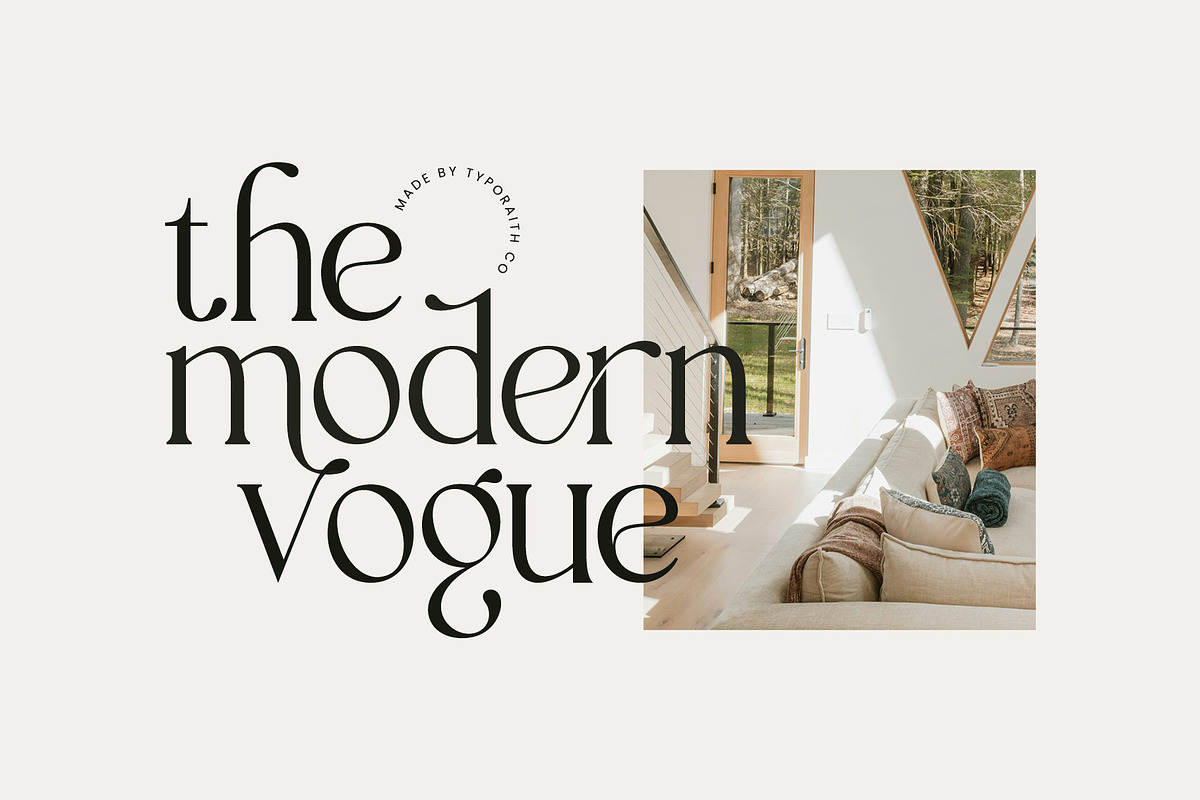 Abigale | Modern Serif Font, a Serif Font by Typoraith Co (Photo 3 of 12)
