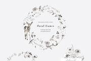 WILD GARDEN Pencil Sketch Clipart, a Decorative Illustration by Muse Artist (Thumbnail 13 of 14)
