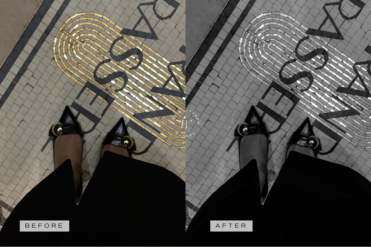 5 B&W LR Presets + Video LUTs, a Preset Add-On by TheWayfarerShoppe (Photo 7 of 17)