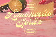 Peach Sangria Font Duo, a Script Font by Sam Parrett (Thumbnail 7 of 13)