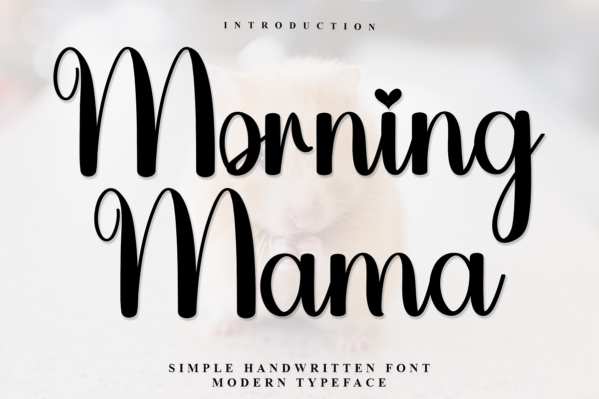 Morning Mama, a Handwritten Font by FreshTypeINK (Photo 1 of 7)
