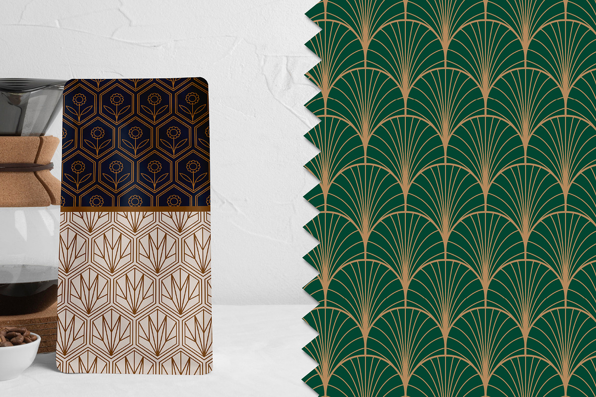 Art Deco Patterns, a Pattern Graphic by InaCorart (Photo 8 of 9)