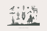 Whiskey River Monoline Typeface, a Font by Callie Rian & Co. (Thumbnail 9 of 12)