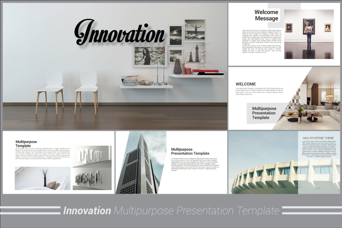 Innovation Powerpoint Template, a Presentation Template by Presentation Official (Photo 1 of 12)