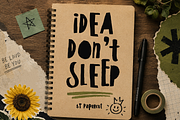 ST Papercut - Playful Handmade Font, a Sans Serif Font by Type it Easy (Thumbnail 6 of 11)