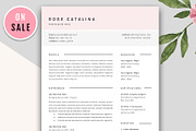 Professional Resume Template - Word, a Resume Template by GResume (Thumbnail 1 of 7)
