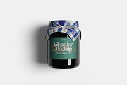 Glass Jar Mockup, a Packaging Mockup by Hazzpro_Std (Thumbnail 4 of 5)
