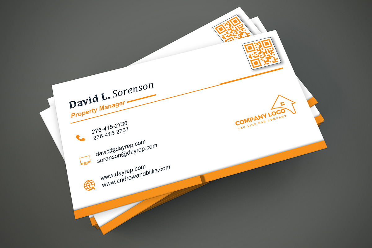 Estate Business Card PSD preview 6