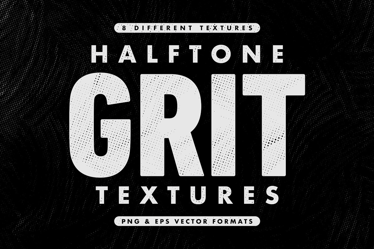 Halftone Grit Vector & PNG Textures, a Texture Graphic by Nicholas Miner (Photo 1 of 4)