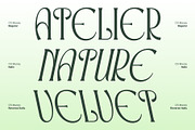 CS Macey – Art Nouveau Font, a Serif Font by Craft Supply Co. (Thumbnail 4 of 8)