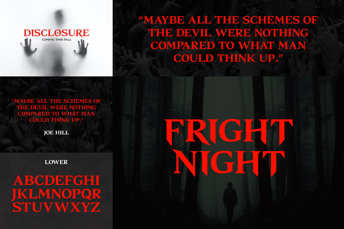 Rebel Font Bundle - 22 Edgy Fonts, a Sans Serif Font by HipFonts (Photo 3 of 9)