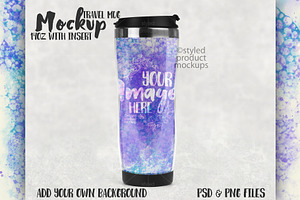 SubliFlex Water Bottle Mockup
