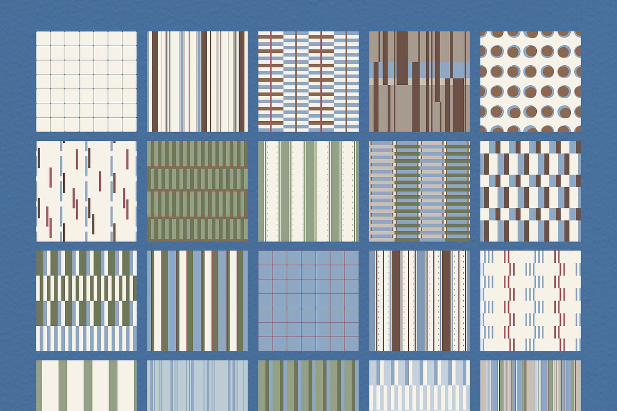 Pattern Library - Geometric Patterns, a Pattern Graphic by DigARTbyHavroshka (Photo 9 of 13)